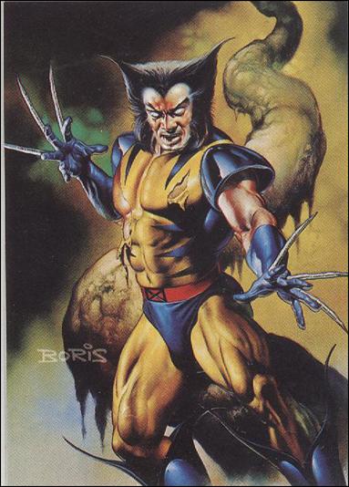 1996 Marvel Masterpieces: Series 5 (Double Impact Subset) card 6 of 6 Wolverine / Venom