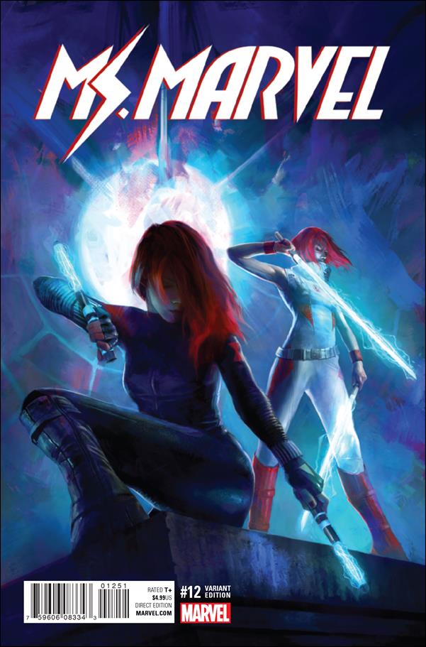 Ms. Marvel (2016) issue 12-E Alessandro Taini Red Widow Cover