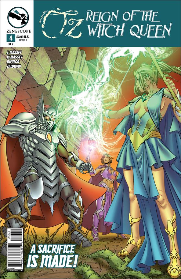 Grimm Fairy Tales Presents Oz: Reign of the Witch Queen issue 4-D Antonio Bifulco Cover
