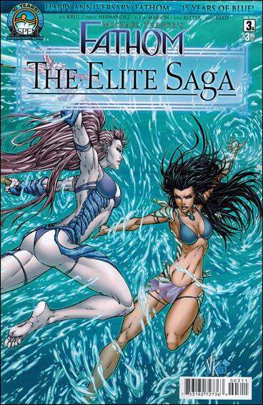 Michael Turner's Fathom: The Elite Saga issue 3 V. Kenneth Marion Cover