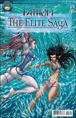 Michael Turner's Fathom: The Elite Saga issue 3 V. Kenneth Marion Cover