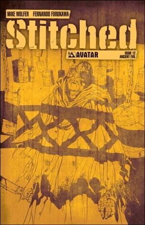 Stitched issue 12-D 1:3 Ancient Evil Cover