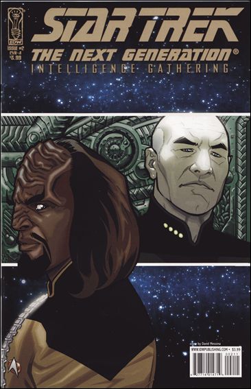 Star Trek: The Next Generation: Intelligence Gathering issue 2 David Messina Cover