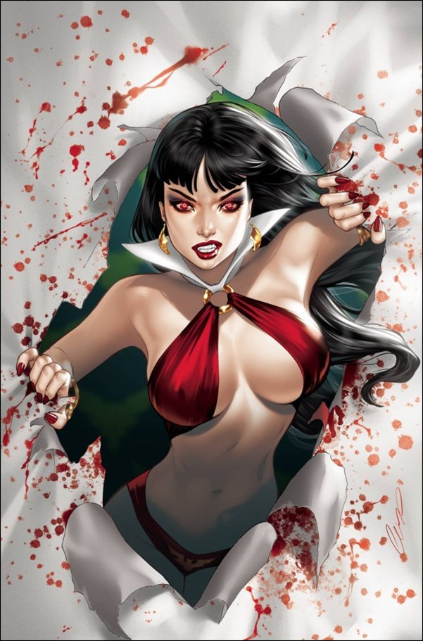 Vampirella (2025) issue 5-K Elias Chatzoudis Virgin 1:15 Cover