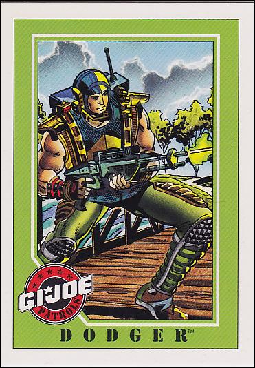 G.I. Joe (Base Set) card 142 Dodger