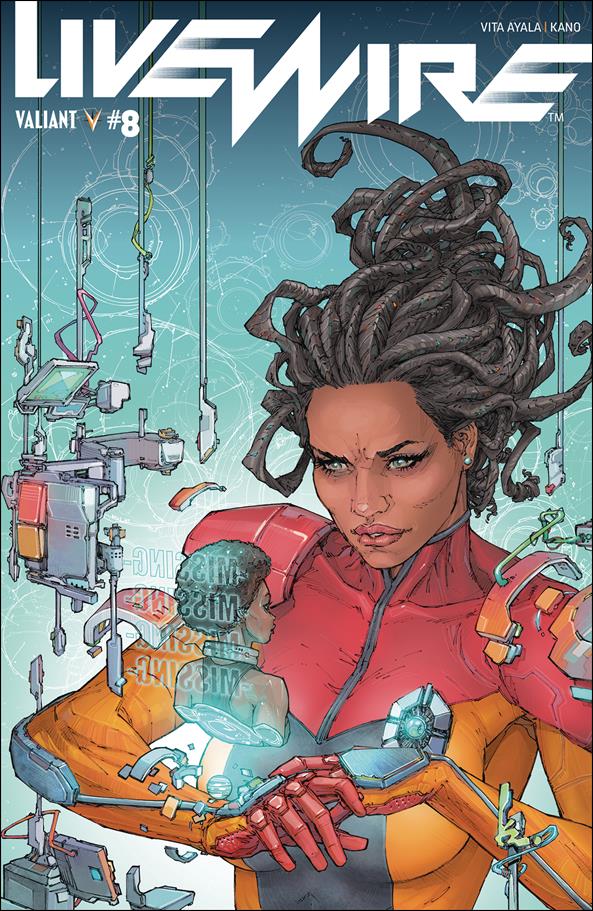 Livewire issue 8 Kenneth Rocafort Cover