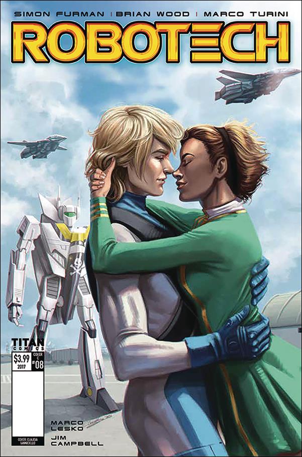 Robotech (2017) issue 8-C Claudia SG Iannicello Cover