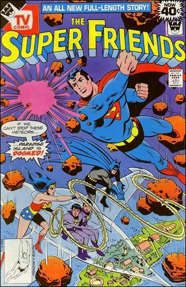 Super Friends (1976) issue 15-B Whitman Cover