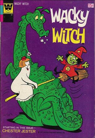 Wacky Witch issue 6-B Whitman Cover