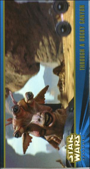 Star Wars: Episode I Widevision: Series 2 (Base Set) card 45 Through a Rocky Canyon