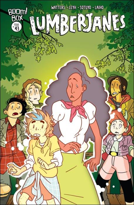 Lumberjanes issue 43 Kat Leyh Cover