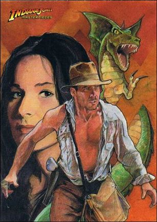 Indiana Jones Masterpieces (Base Set) card 88 Pursuing the Golden Fleece