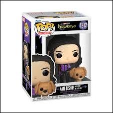 POP! Marvel figure 1212 Kate Bishop with Lucky the Pizza Dog