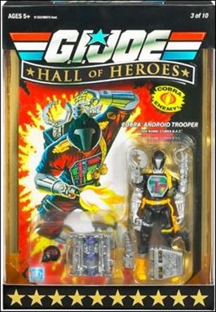 G.I. Joe 25th Anniversary Hall of Heroes figure 3 Cobra B.A.T. (Cobra Android Trooper)