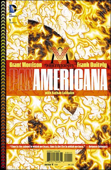 Multiversity: Pax Americana issue 1 Frank Quitely Cover