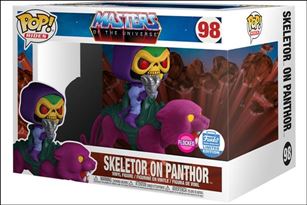 POP! Rides figure 98-B Skeletor on Panthor (Flocked)