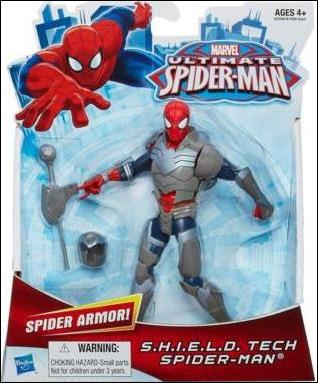 Ultimate Spider-Man (6" Figures) figure 5 S.H.I.E.L.D. Tech Spider-Man