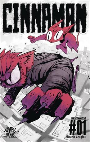 Cinnamon issue 1-B White Cover