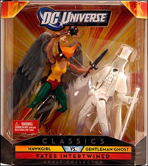 DC Universe Classics (2-Packs) figure 15 Fates Intertwined (Hawkgirl vs Gentleman Ghost)