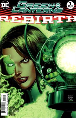 Green Lanterns: Rebirth issue 1-C Ethan Van Sciver Cover (2nd Printing)