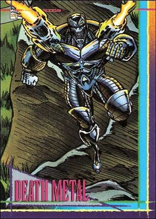 Marvel Universe: Series 4 (Base Set) card 135 Death Metal