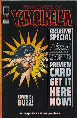 Vengeance of Vampirella (1994) issue 8 Polybagged with Trading Card