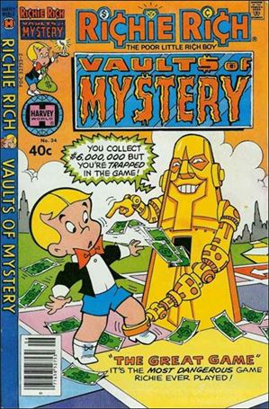 Richie Rich Vaults of Mystery issue 34