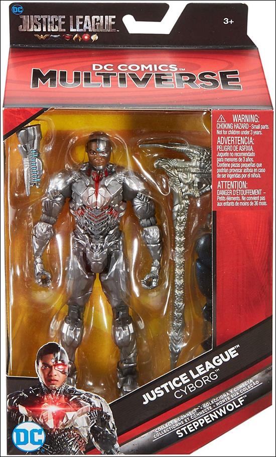 DC Comics Multiverse (Steppenwolf Series) figure 5 Cyborg