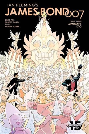 James Bond 007 issue 10-C Phil Hester Cover