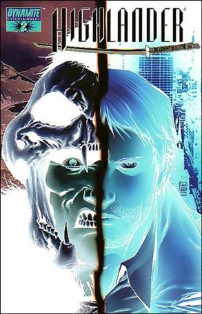 Highlander issue 2-F Cammo Negative Art Cover