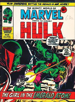 Mighty World of Marvel (UK) (1972) issue 128