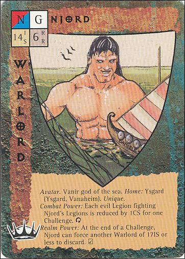 Blood Wars: Powers & Proxies (Base Set) card 75 Njord