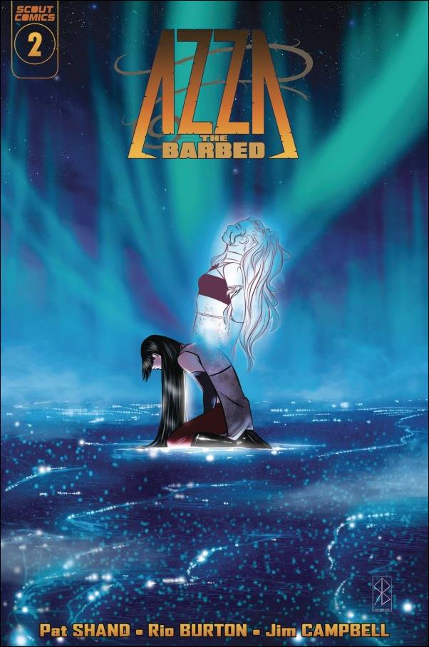 Azza the Barbed issue 2 Rio Burton Cover