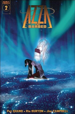 Azza the Barbed issue 2 Rio Burton Cover