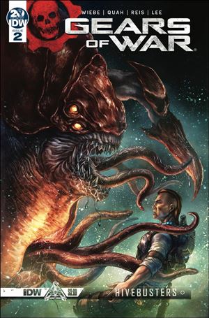 Gears of War: Hivebusters issue 2 Alan Quah Cover