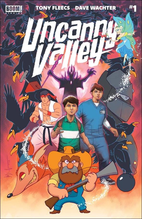 Uncanny Valley (2024) issue 1 Dave Wachter Cover