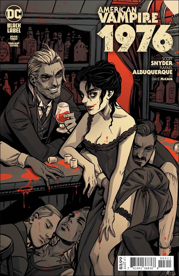 American Vampire: 1976 issue 3-B Becky Cloonan Cover