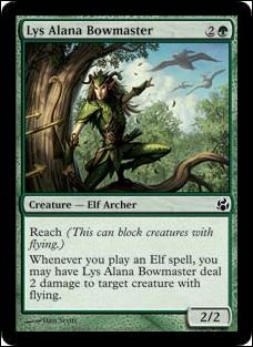Magic the Gathering: Morningtide (Base Set) card 130 Lys Alana Bowmaster