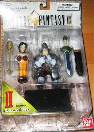 Final Fantasy IX (Extra Soldier) figure 2 Garnet and Steiner