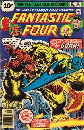 Fantastic Four (1961) issue 171-C UK Price Cover