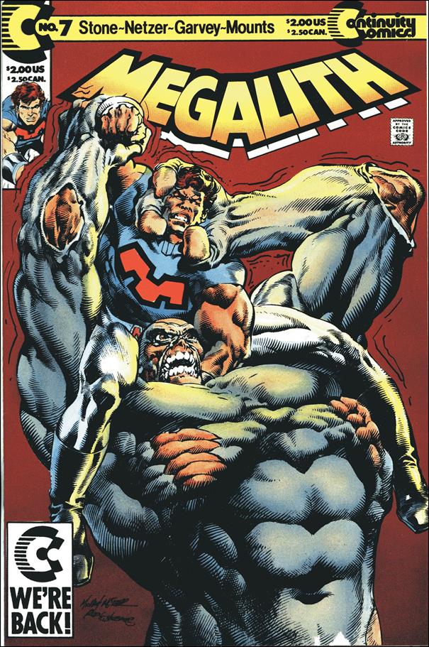 Megalith (1990) issue 7-B Direct Edition