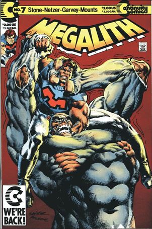 Megalith (1990) issue 7-B Direct Edition