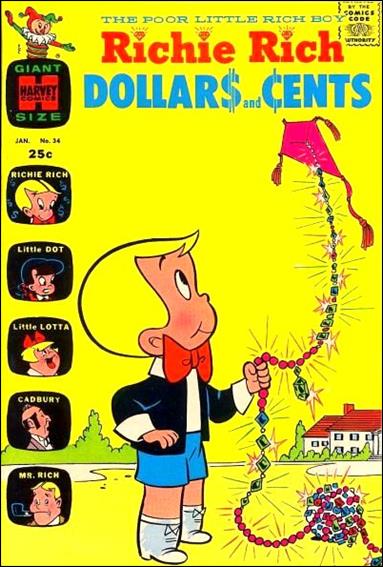Richie Rich Dollars & Cents issue 34