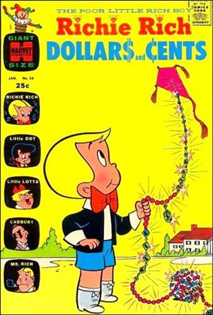 Richie Rich Dollars & Cents issue 34