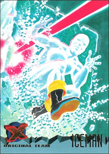 1995 Fleer Ultra X-Men (Base Set) card 91 Iceman