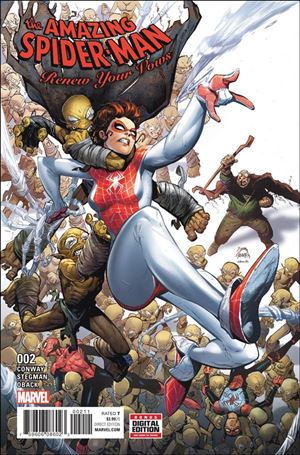Amazing Spider-Man: Renew Your Vows (2017) issue 2 Ryan Stegman Cover