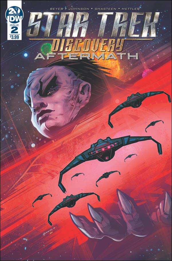 Star Trek: Discovery - Aftermath issue 2 Angel Hernandez Cover