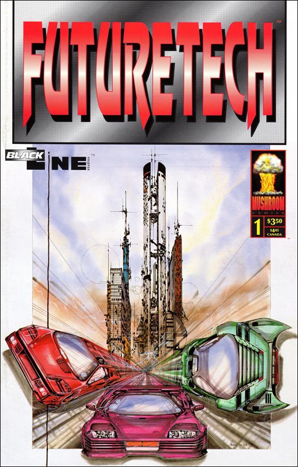 Futuretech issue 1-B Mushroom Comics Edition