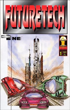Futuretech issue 1-B Mushroom Comics Edition