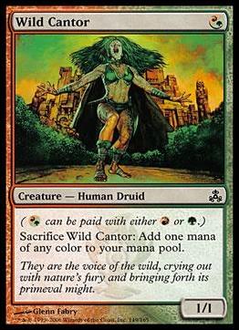Magic the Gathering: Guildpact (Base Set) card 149 Wild Cantor